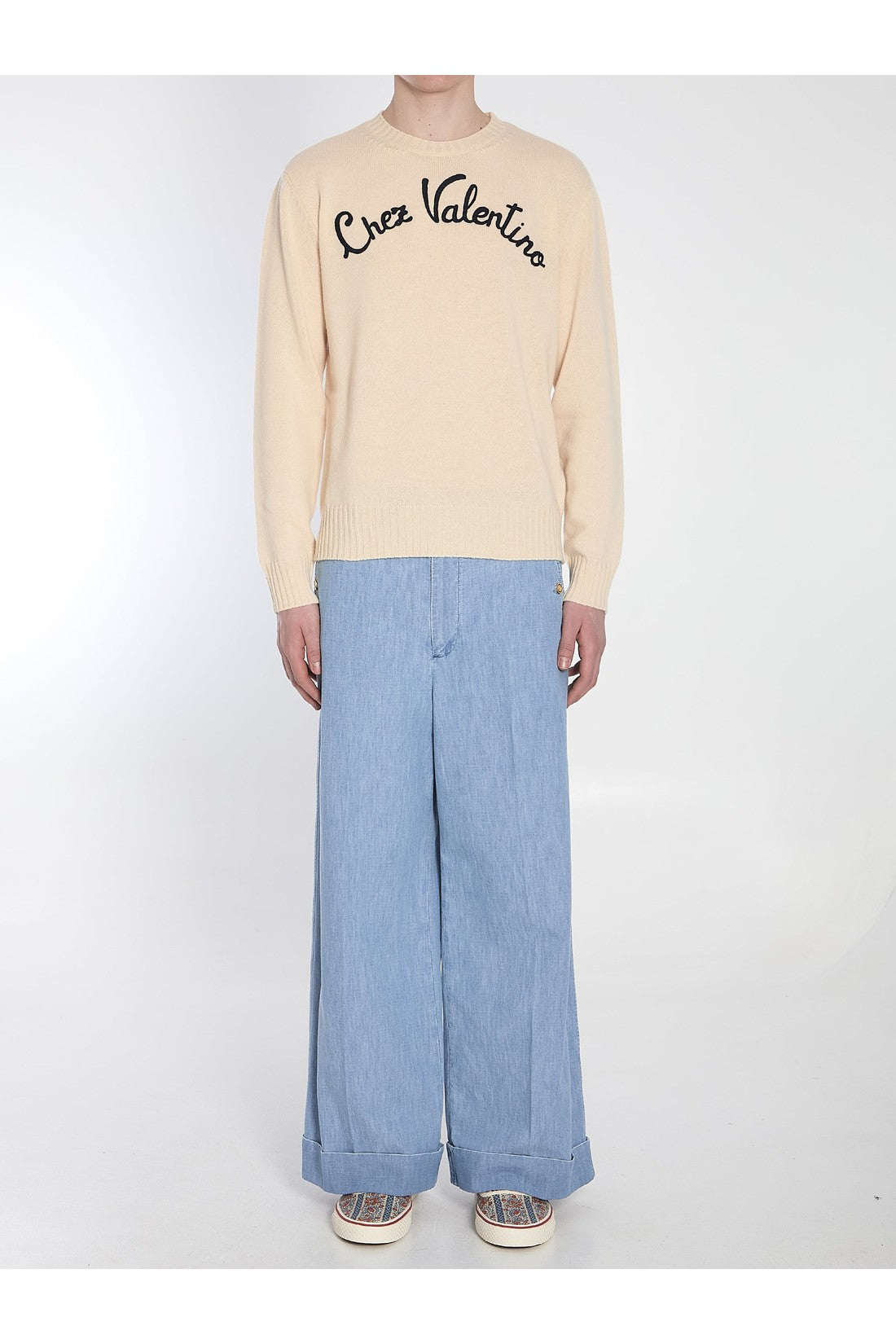 Valentino Garavani-OUTLET-SALE-Chez Valentino sweater-ARCHIVIST