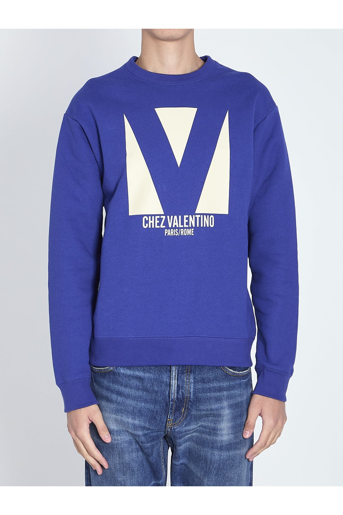 VALENTINO-OUTLET-SALE-Chez Valentino sweatshirt-ARCHIVIST