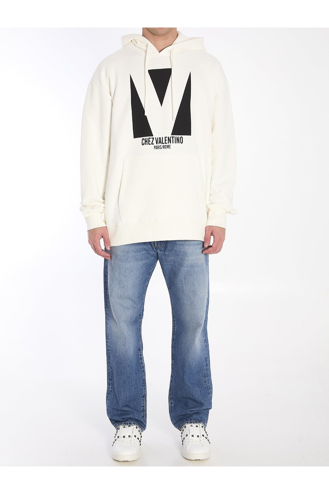 Valentino Garavani-OUTLET-SALE-Chez Valentino sweatshirt-ARCHIVIST