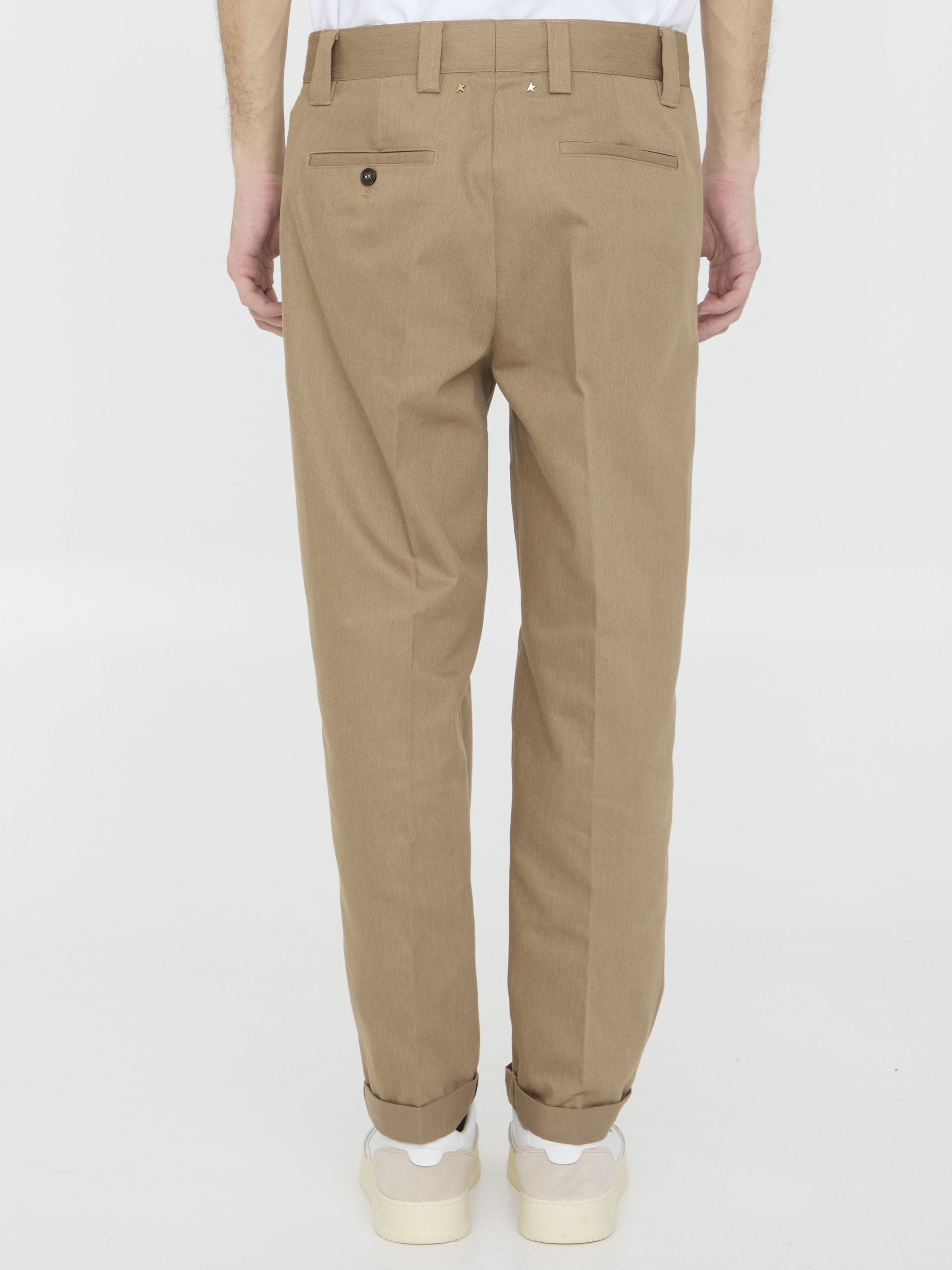 GOLDEN GOOSE-OUTLET-SALE-Chino pants-ARCHIVIST