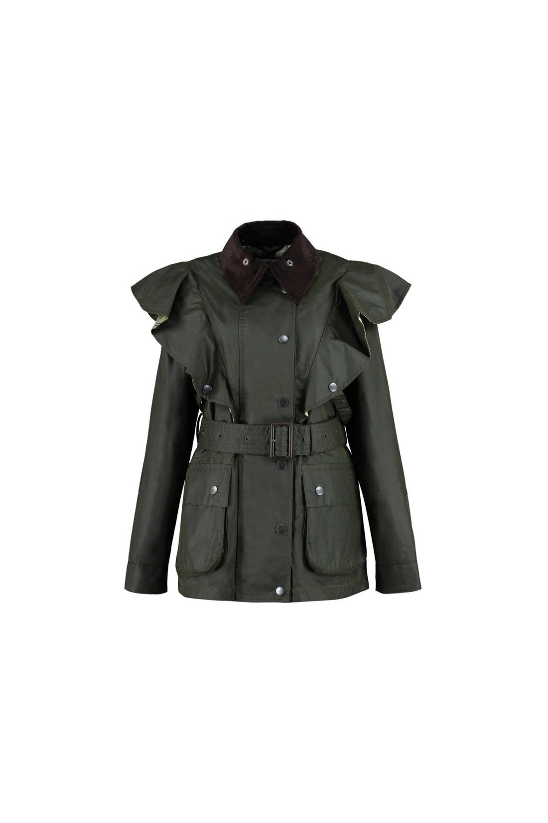 CHLOE'-OUTLET-SALE-Chloe' Dustyn Waxed Cotton Jacket-ARCHIVIST