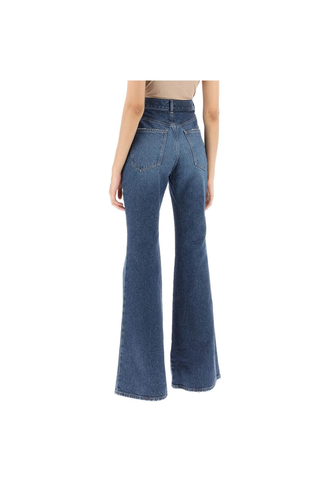 CHLOE'-OUTLET-SALE-Chloé Merapi Cotton Denim Jeans-ARCHIVIST