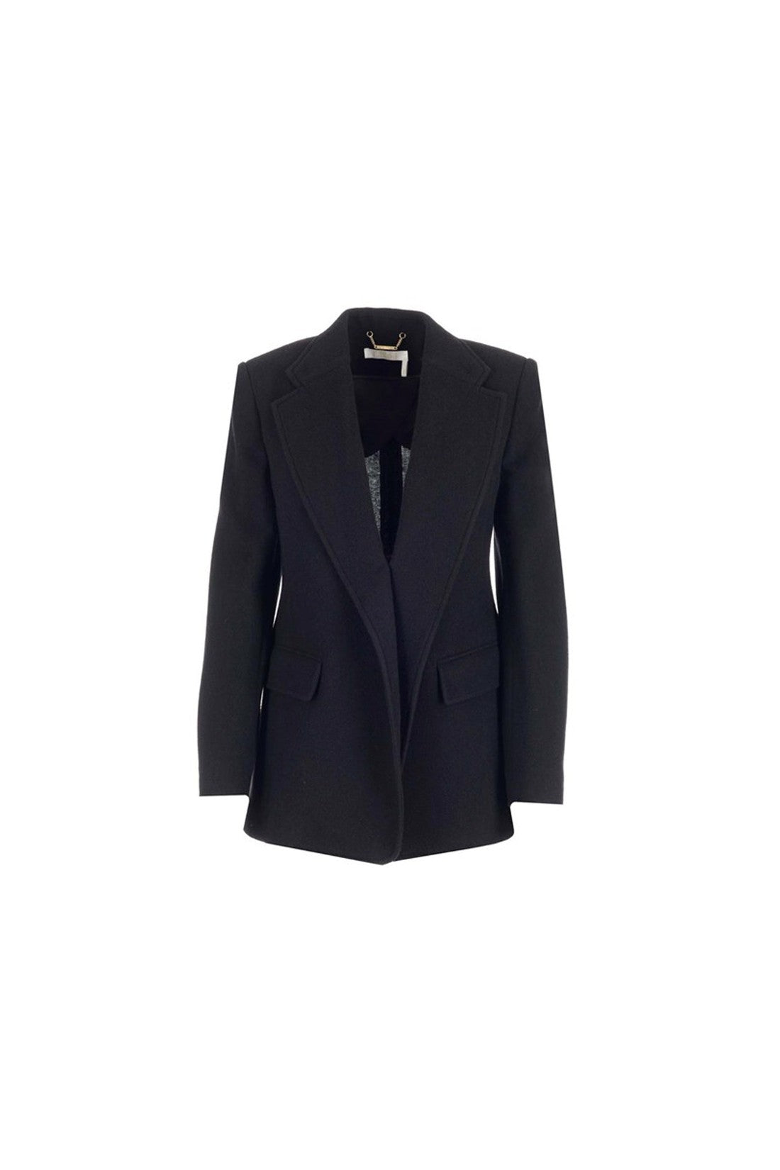 CHLOE'-OUTLET-SALE-Chloe' Wool And Cashmere Blazer-ARCHIVIST