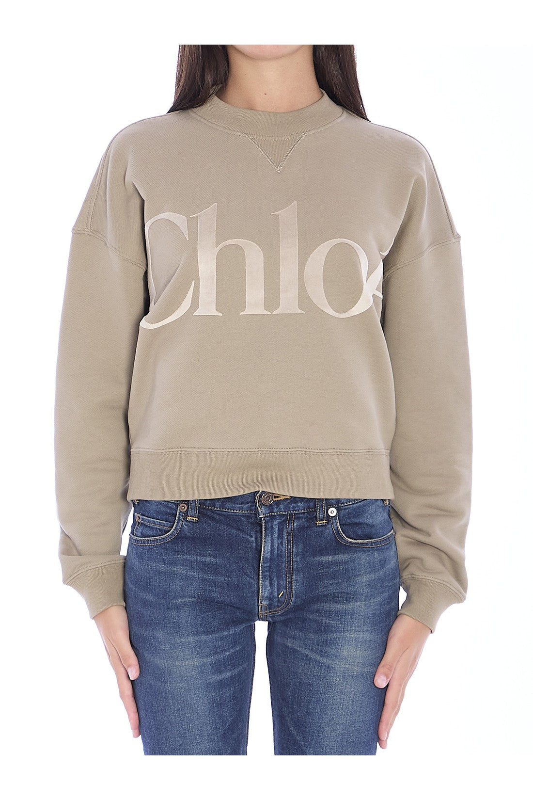 CHLOE-OUTLET-SALE-Chloé logo sweatshirt-ARCHIVIST