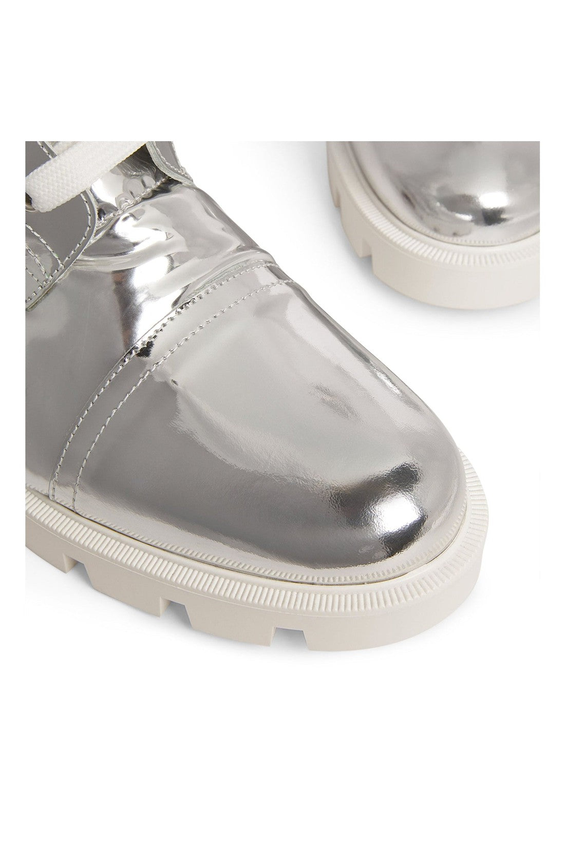 CHRISTIAN LOUBOUTIN-OUTLET-SALE-Christian Louboutin Pavleta Silver Boots-ARCHIVIST