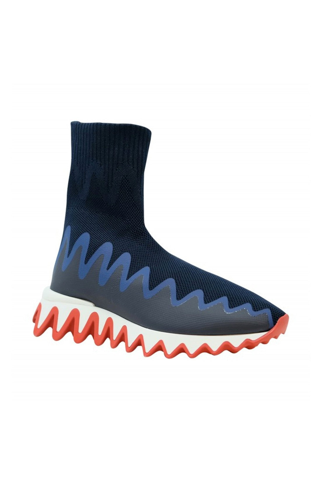 CHRISTIAN LOUBOUTIN-OUTLET-SALE-Christian Louboutin Sharky Sock Sneakers-ARCHIVIST