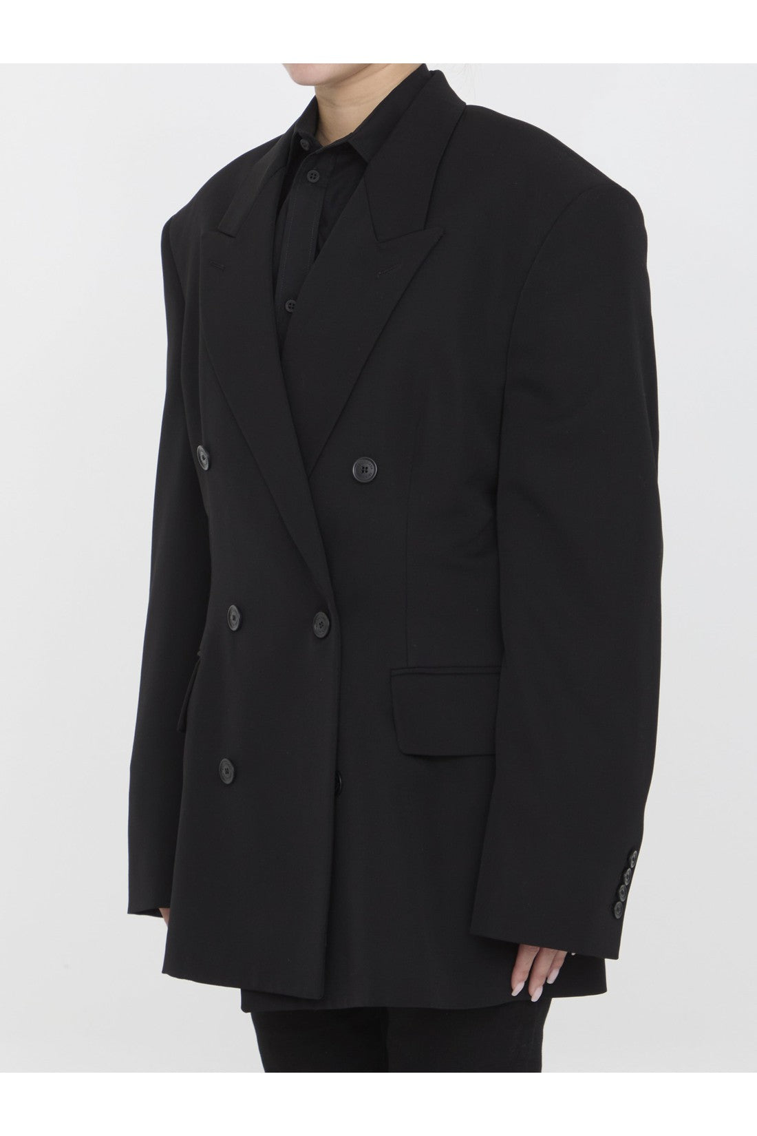 BALENCIAGA-OUTLET-SALE-Cinched jacket-ARCHIVIST