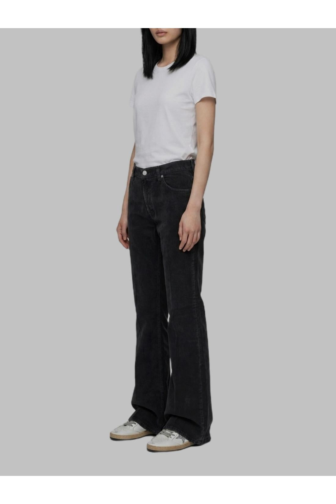 Haikure-OUTLET-SALE-Clara Velvet Pier jeans-ARCHIVIST