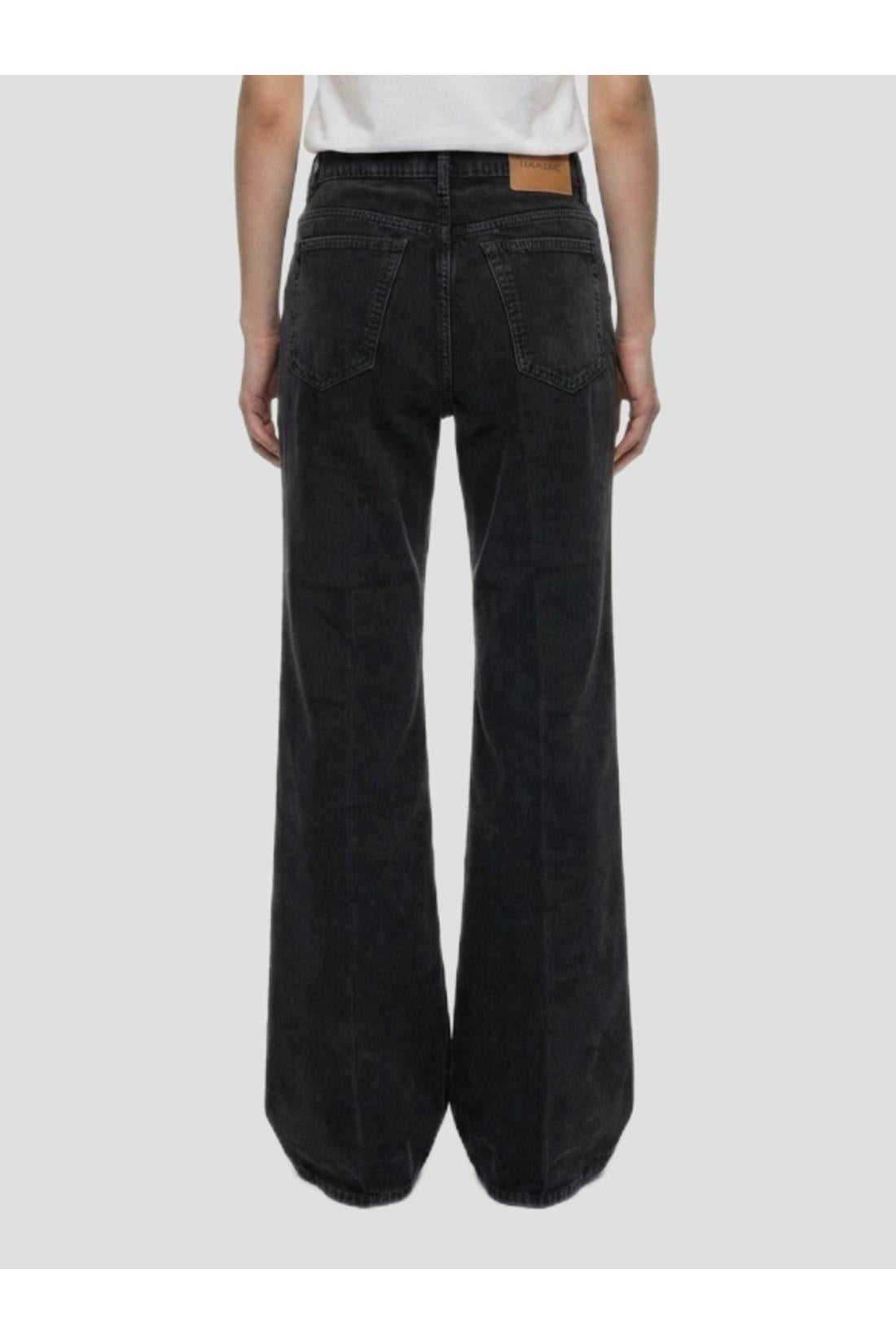 Haikure-OUTLET-SALE-Clara Velvet Pier jeans-ARCHIVIST
