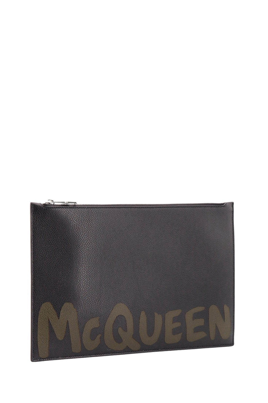 ALEXANDER MCQUEEN-OUTLET-SALE-Clutche Schwarz-ARCHIVIST