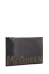 ALEXANDER MCQUEEN-OUTLET-SALE-Clutche Schwarz-ARCHIVIST