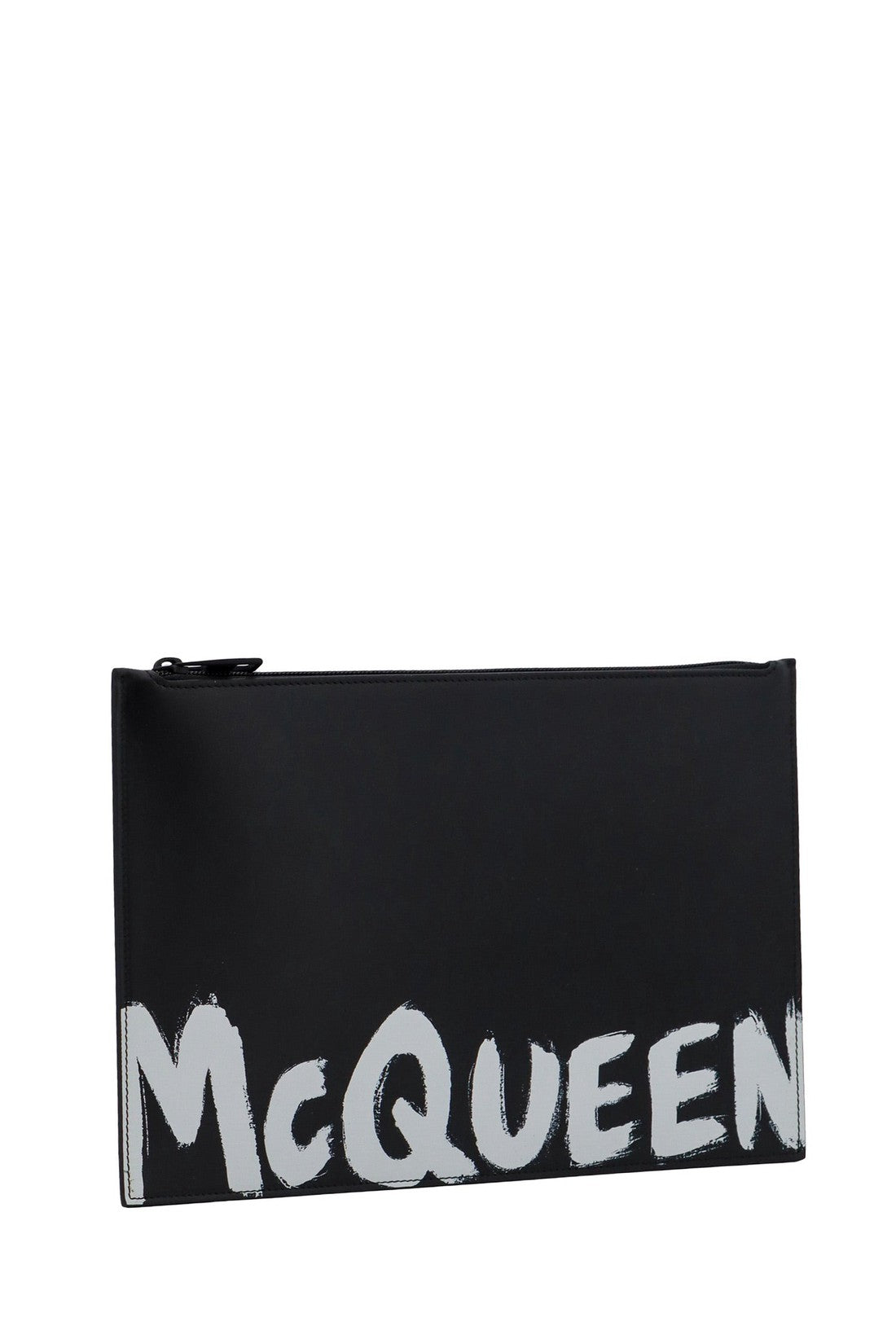 ALEXANDER MCQUEEN-OUTLET-SALE-Clutche Schwarz-ARCHIVIST