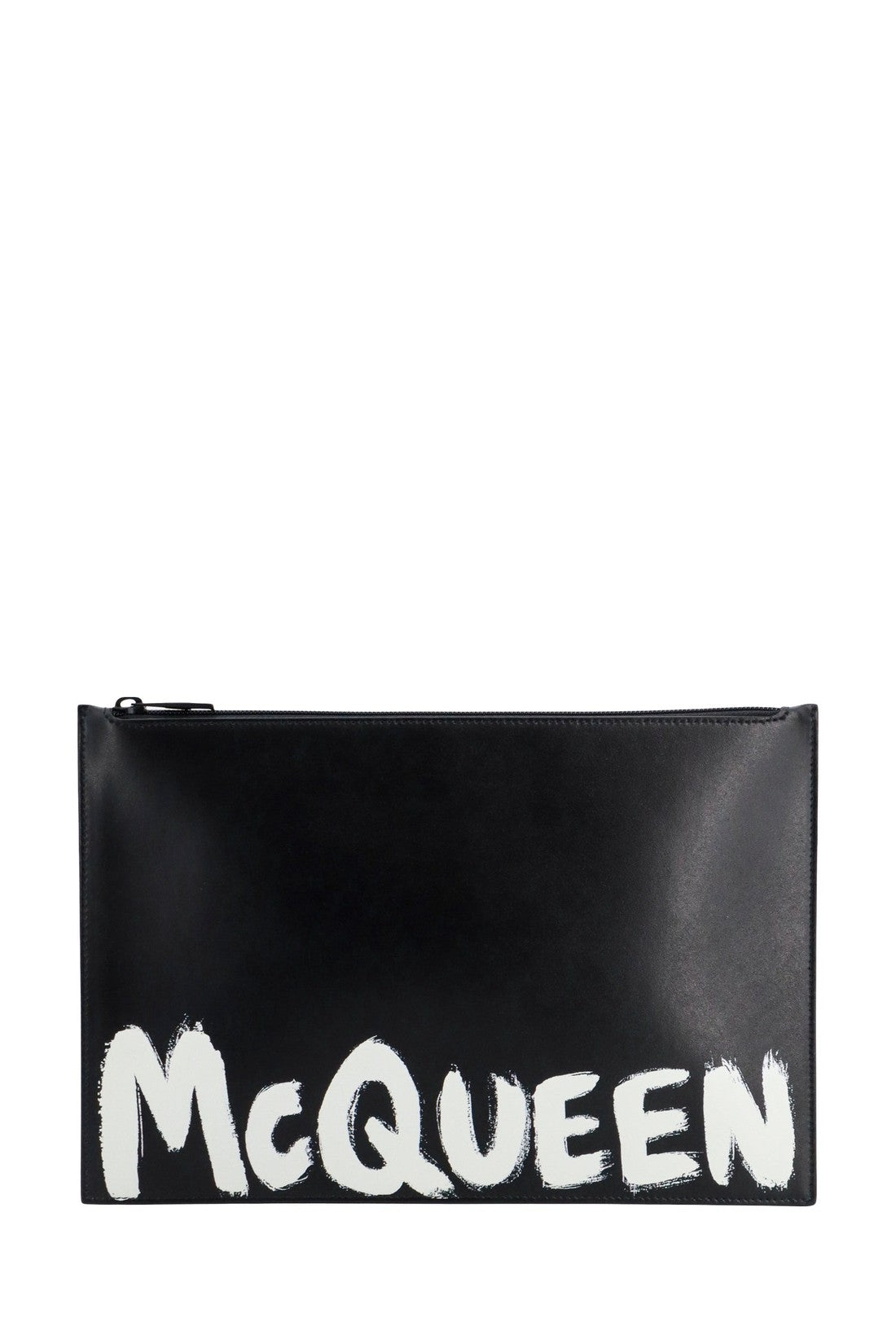 ALEXANDER MCQUEEN-OUTLET-SALE-Clutche Schwarz-ARCHIVIST