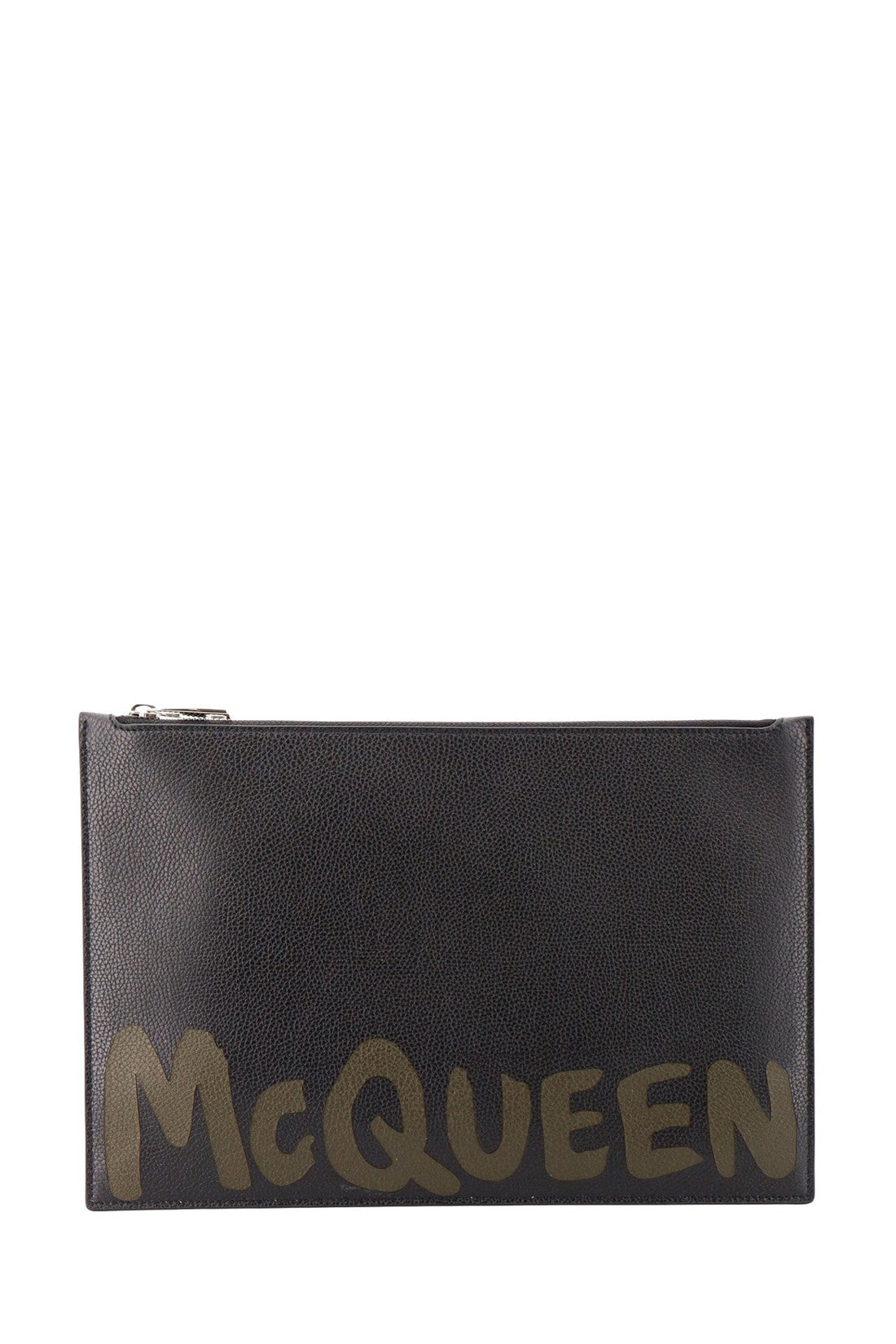 ALEXANDER MCQUEEN-OUTLET-SALE-Clutche Schwarz-ARCHIVIST