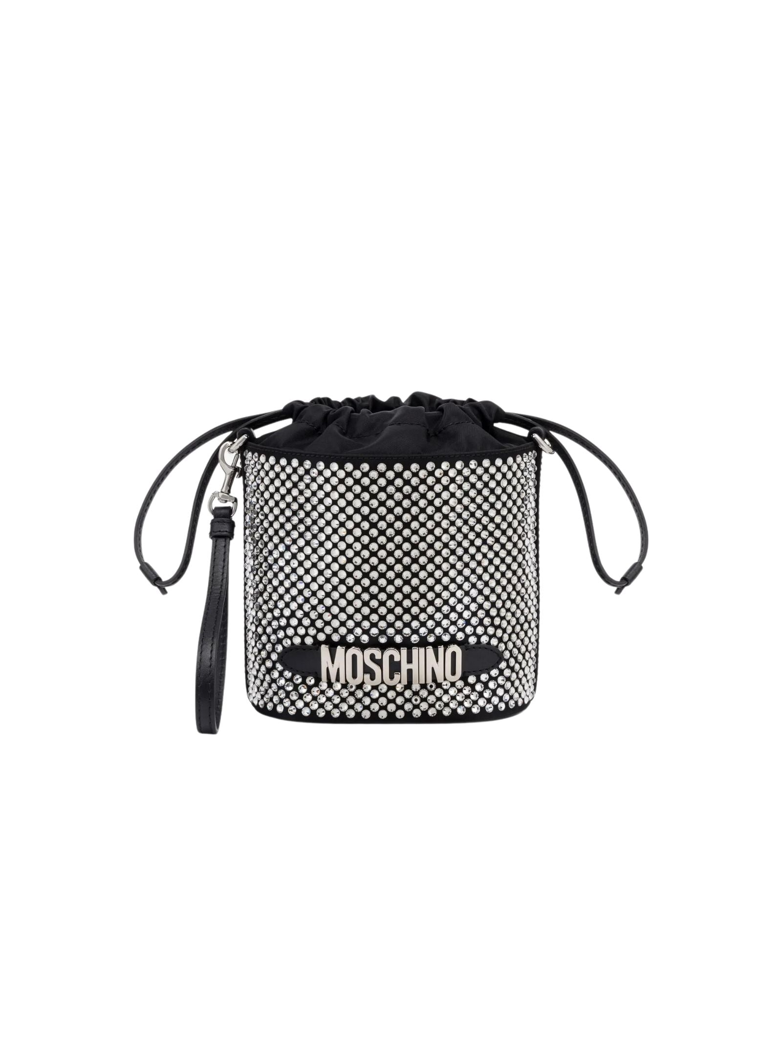 MOSCHINO-OUTLET-SALE-Clutches GRAU-ARCHIVIST