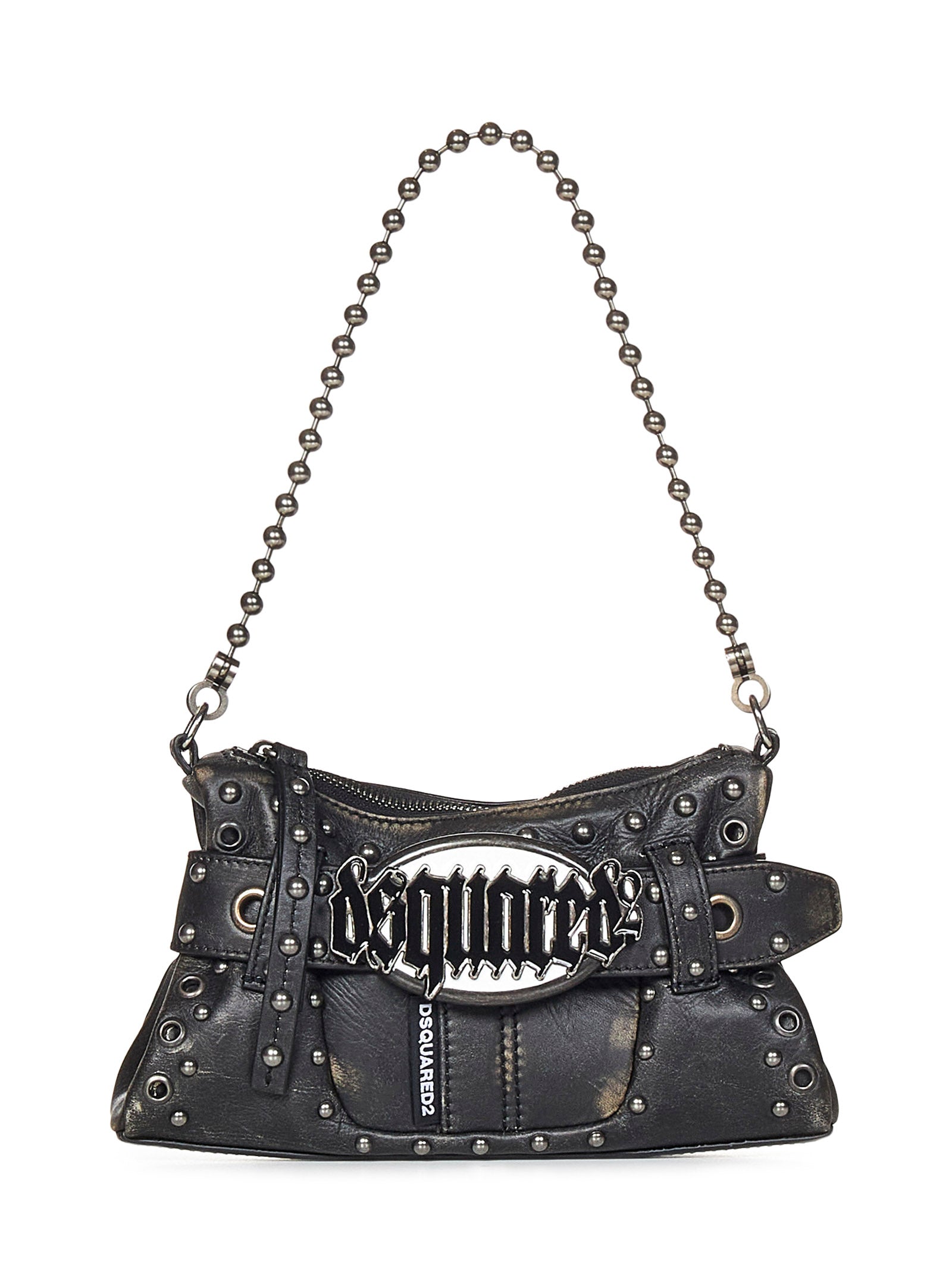 DSQUARED2-OUTLET-SALE-Clutches SCHWARZ-ARCHIVIST