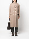 BRUNELLO CUCINELLI-OUTLET-SALE-Coat Beige-ARCHIVIST