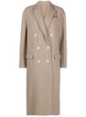 BRUNELLO CUCINELLI-OUTLET-SALE-Coat Beige-ARCHIVIST