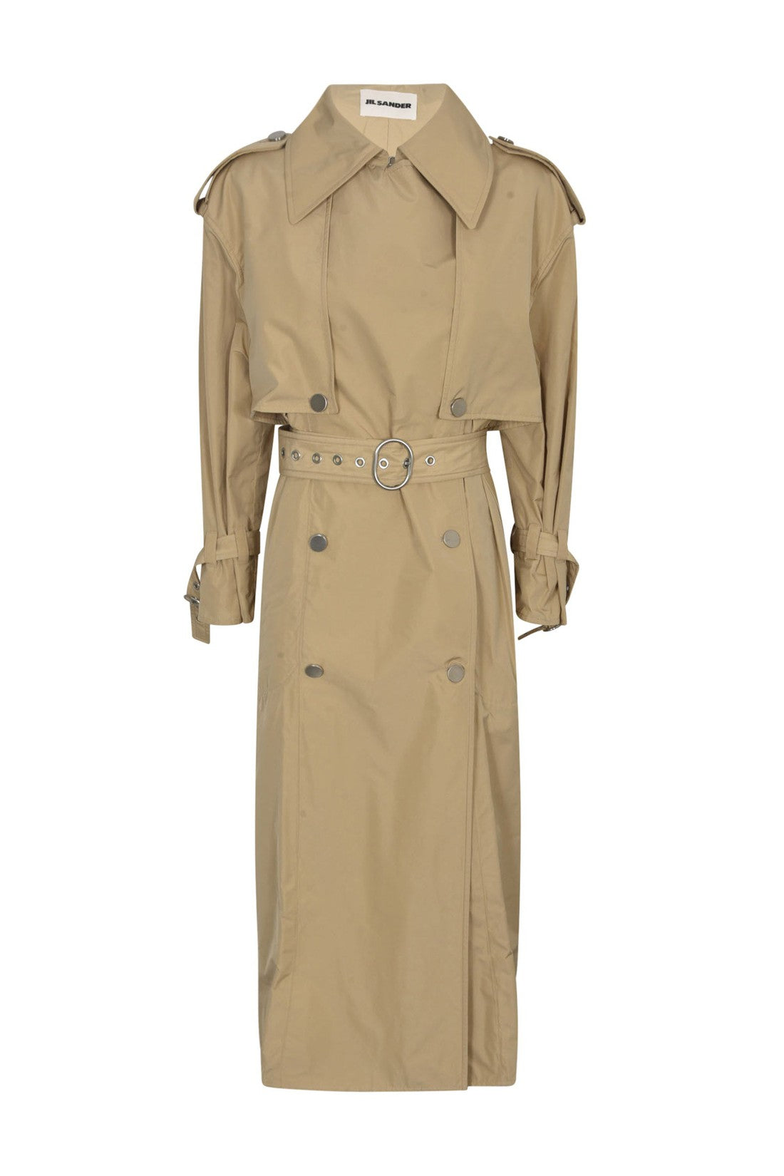 JIL SANDER-OUTLET-SALE-Coat Beige-ARCHIVIST