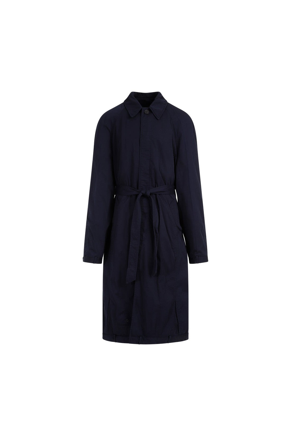 BALENCIAGA-OUTLET-SALE-Coat Blau-ARCHIVIST