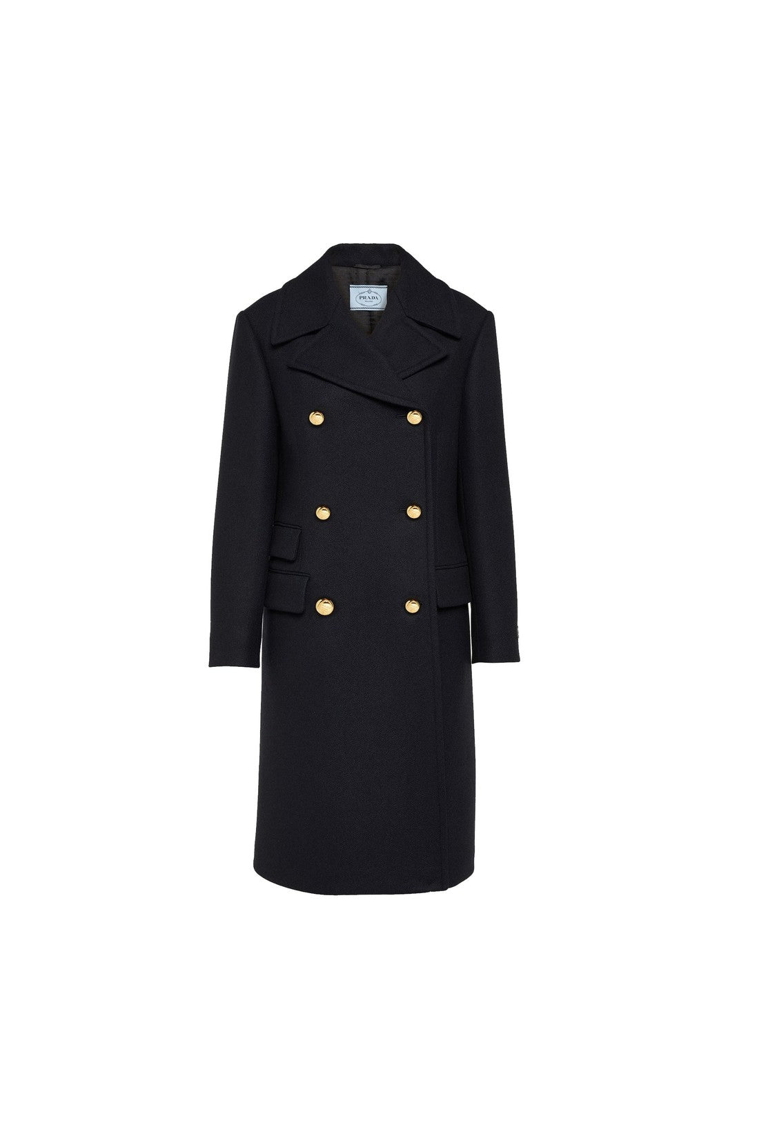 Prada-OUTLET-SALE-Coat Blau-ARCHIVIST