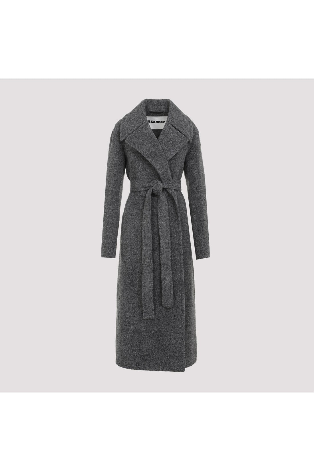 JIL SANDER-OUTLET-SALE-Coat Grau-ARCHIVIST