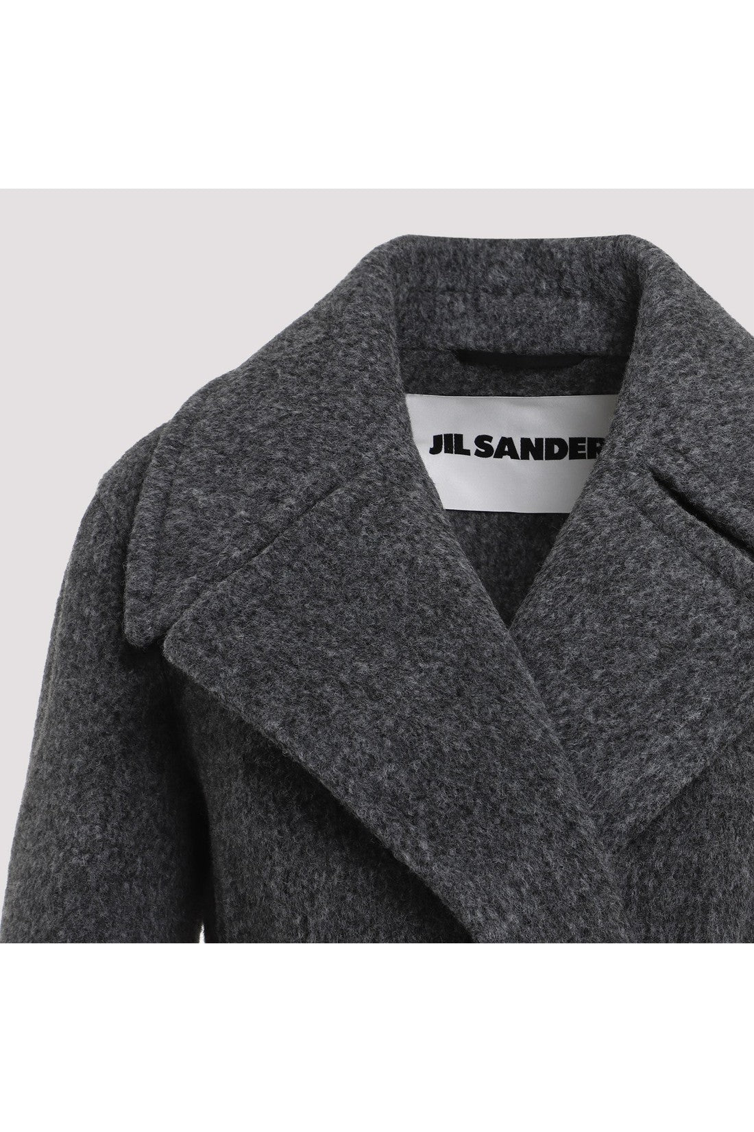 JIL SANDER-OUTLET-SALE-Coat Grau-ARCHIVIST