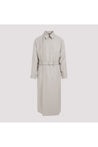 PRADA-OUTLET-SALE-Coat Grau-ARCHIVIST