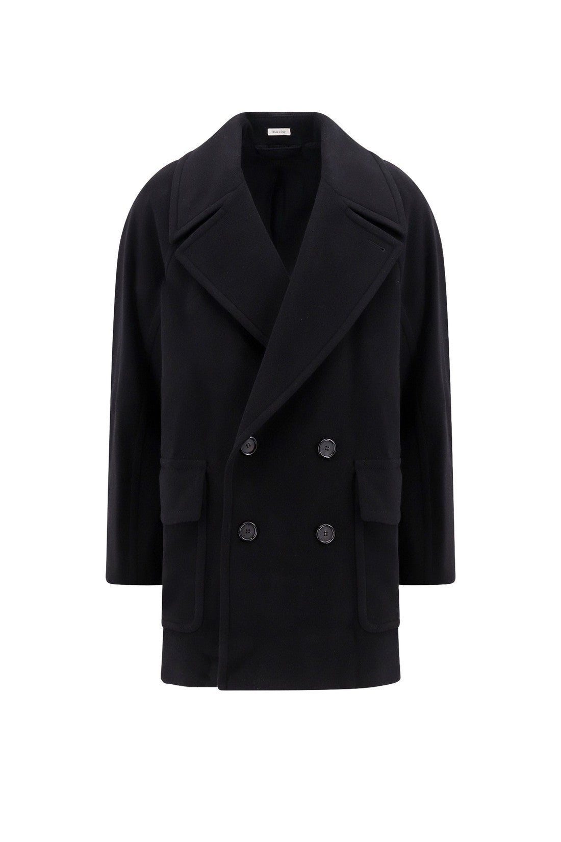 ALEXANDER MCQUEEN-OUTLET-SALE-Coat Schwarz-ARCHIVIST