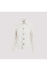 BOTTEGA VENETA-OUTLET-SALE-Coat Weiss-ARCHIVIST