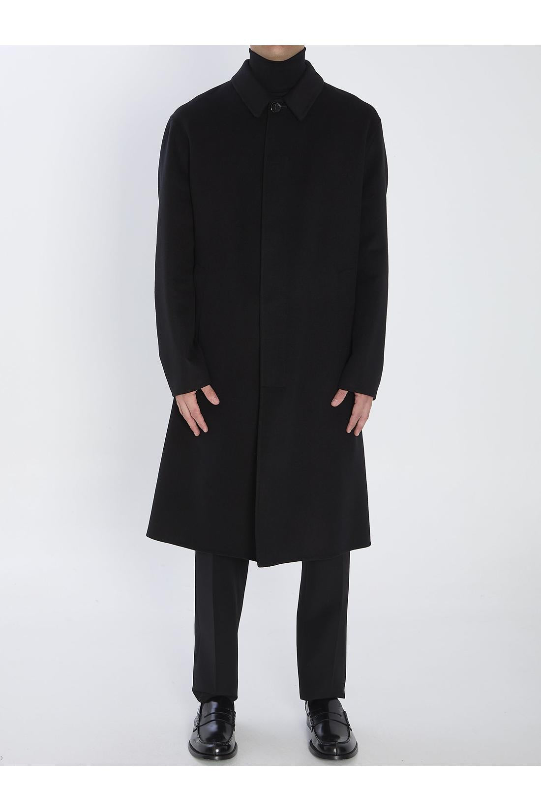 Lardini-OUTLET-SALE-Coat in pure virgin wool-ARCHIVIST
