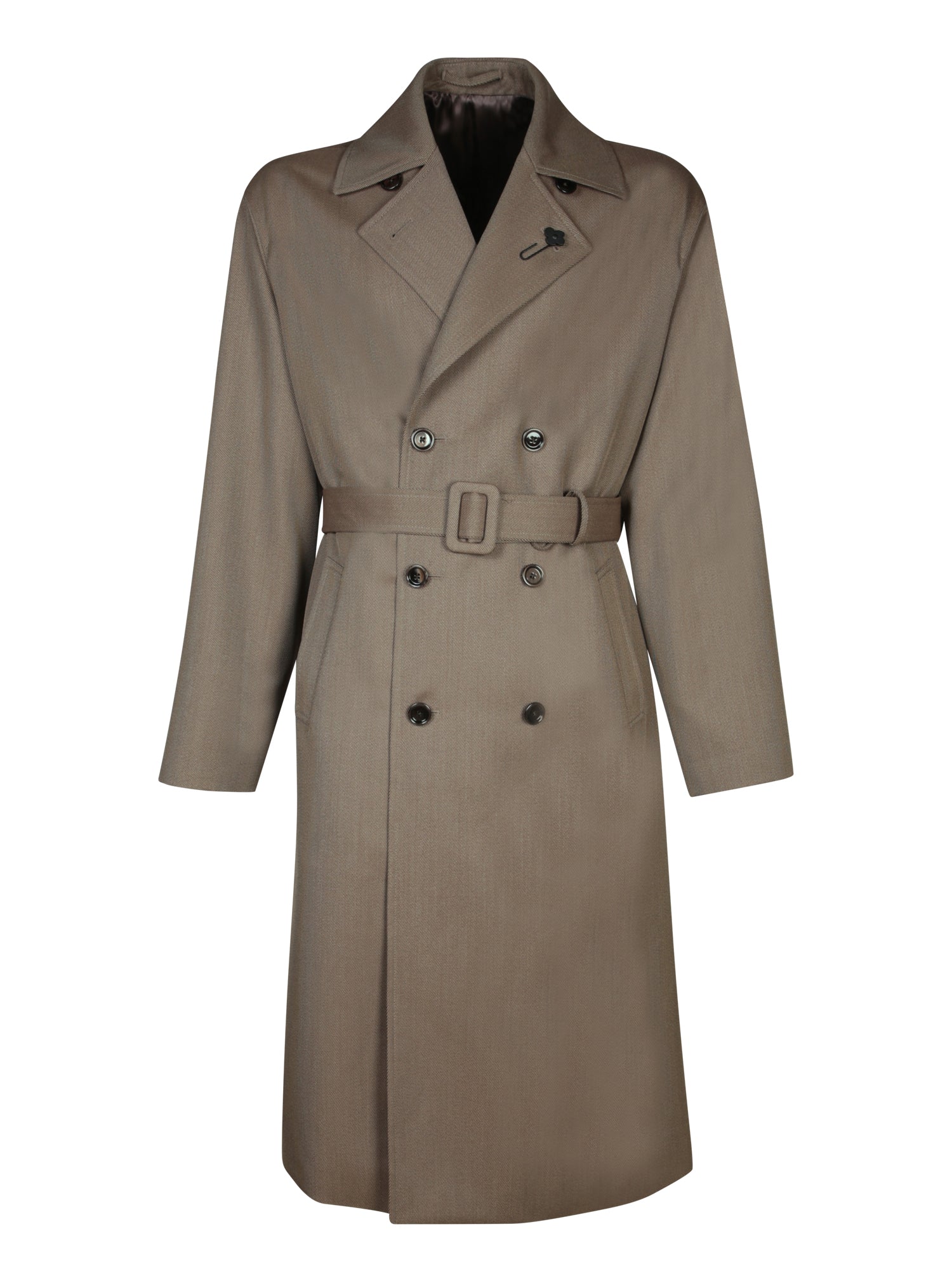 LARDINI-OUTLET-SALE-Coats BEIGE-ARCHIVIST