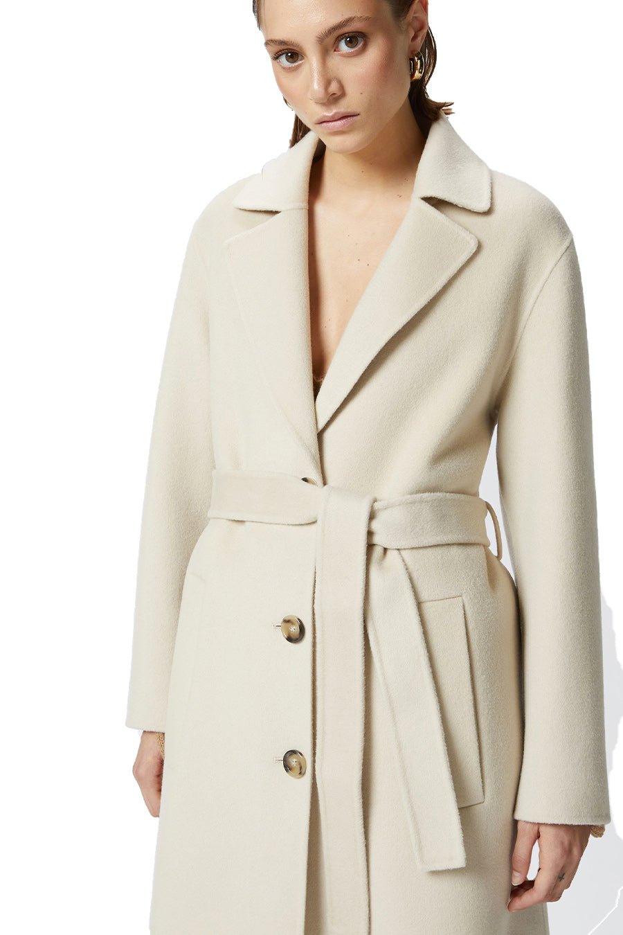 PINKO-OUTLET-SALE-Coats BEIGE-ARCHIVIST