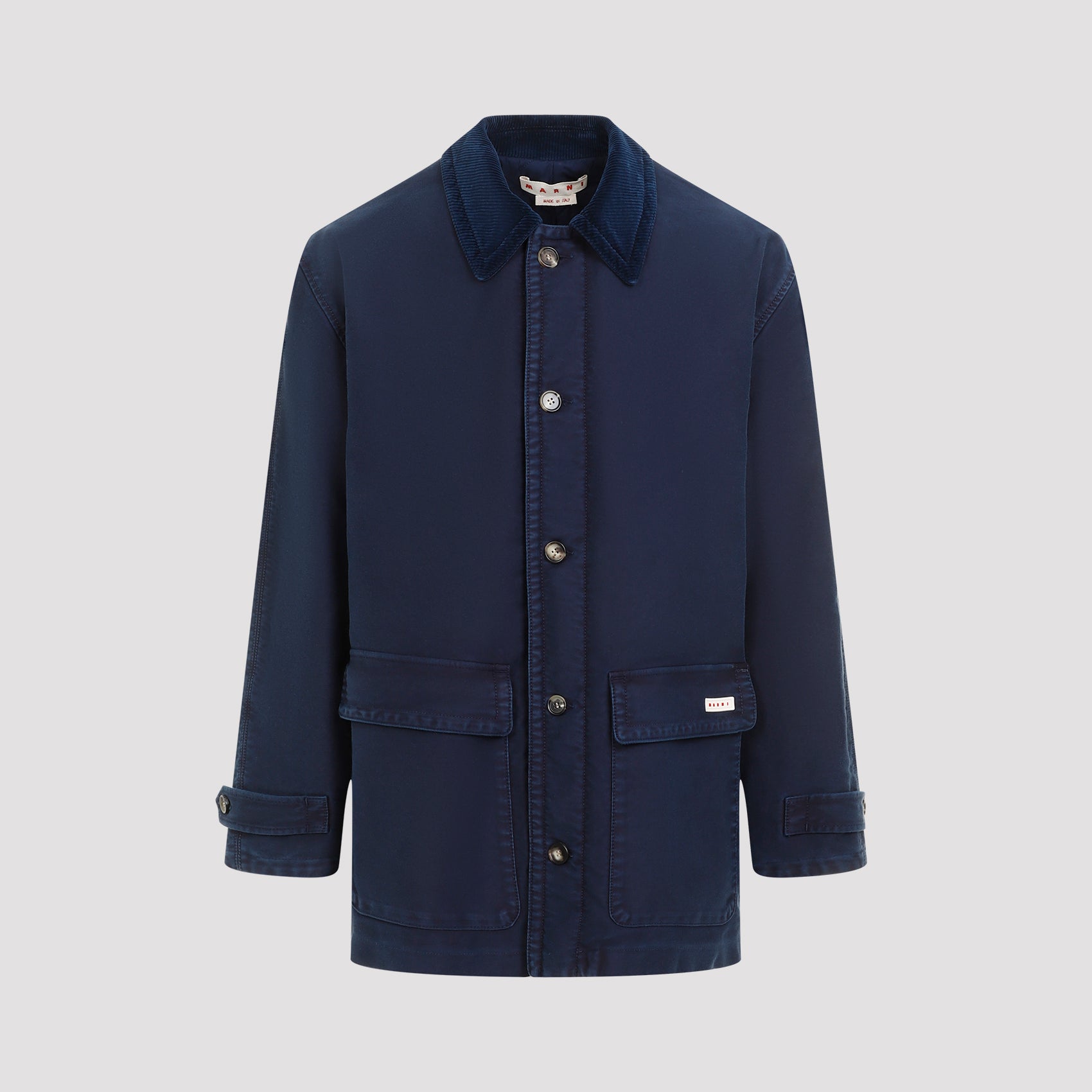 MARNI-OUTLET-SALE-Coats BLAU-ARCHIVIST