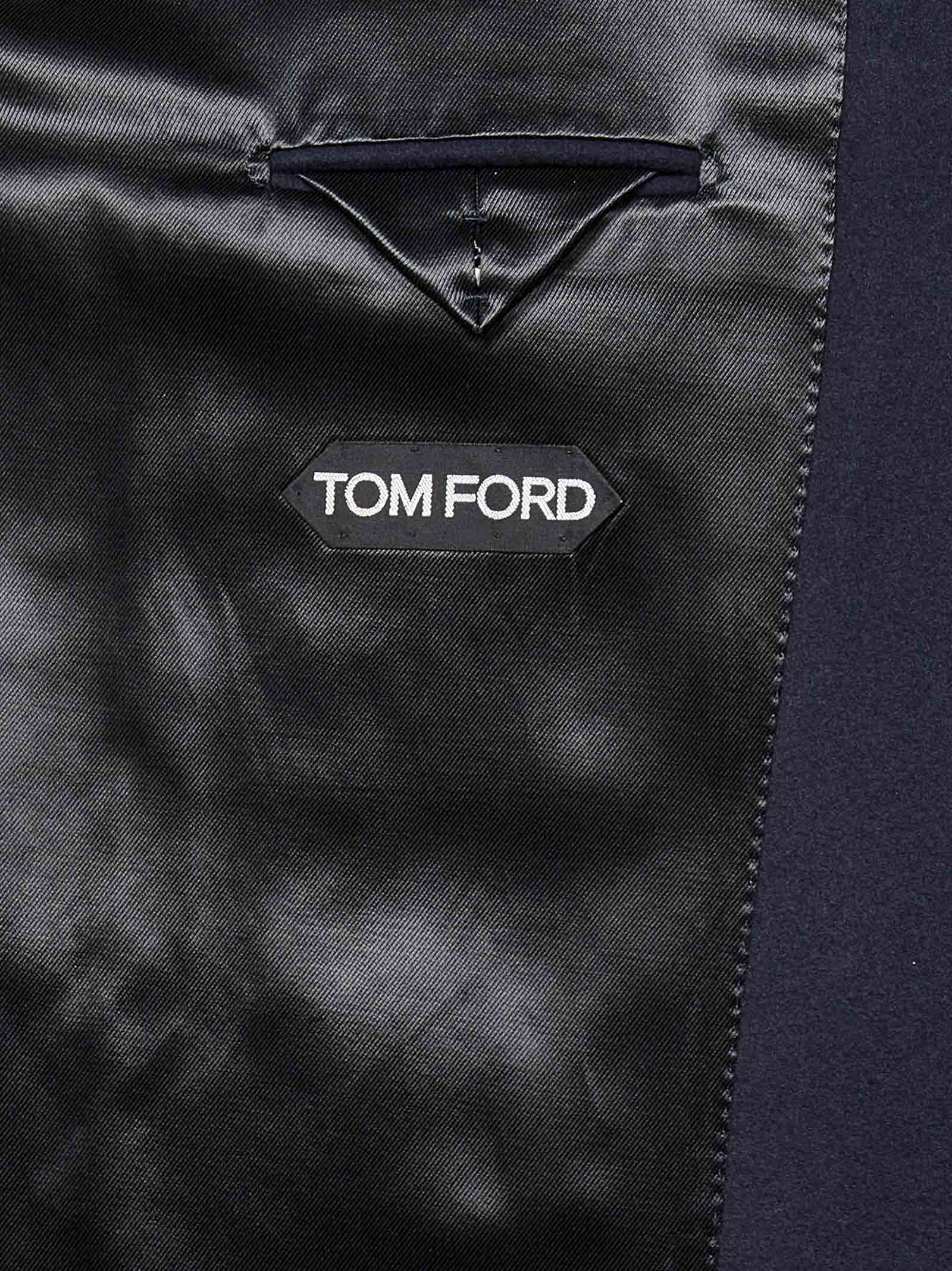 TOM FORD-OUTLET-SALE-Coats BLAU-ARCHIVIST