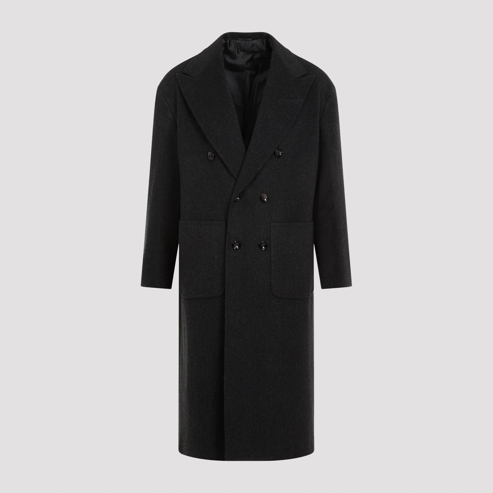 KITON-OUTLET-SALE-Coats GRAU-ARCHIVIST