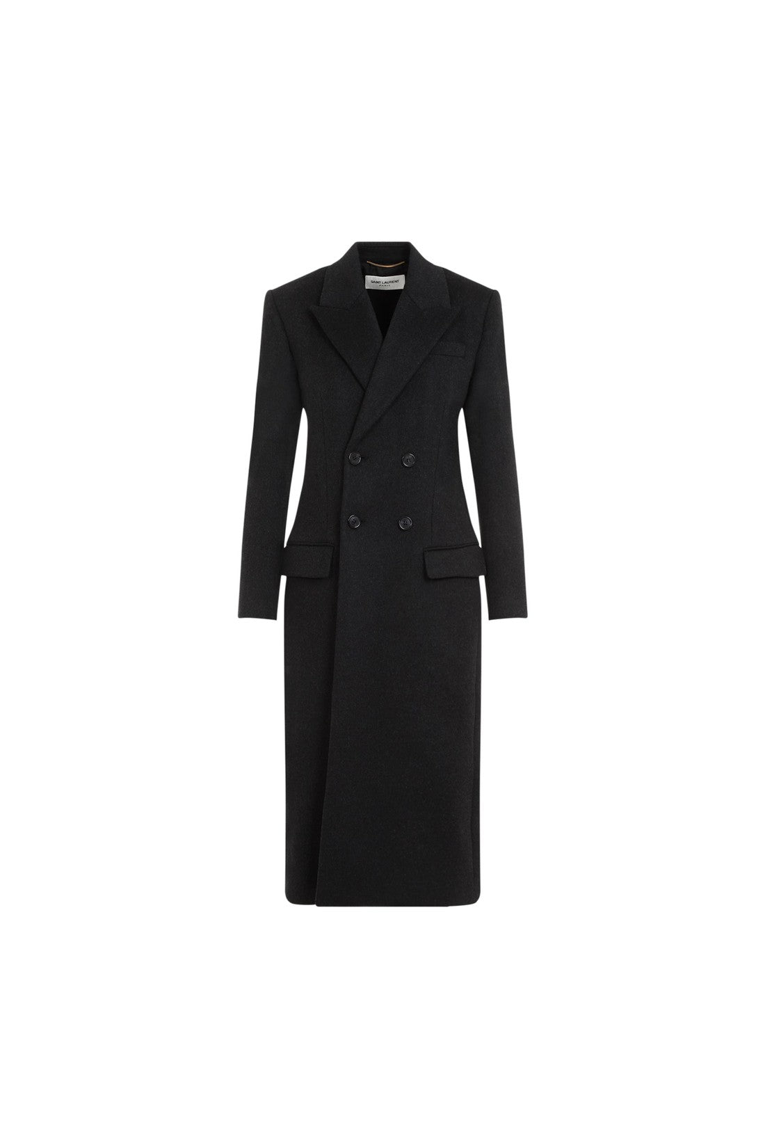 SAINT LAURENT-OUTLET-SALE-Coats GRAU-ARCHIVIST