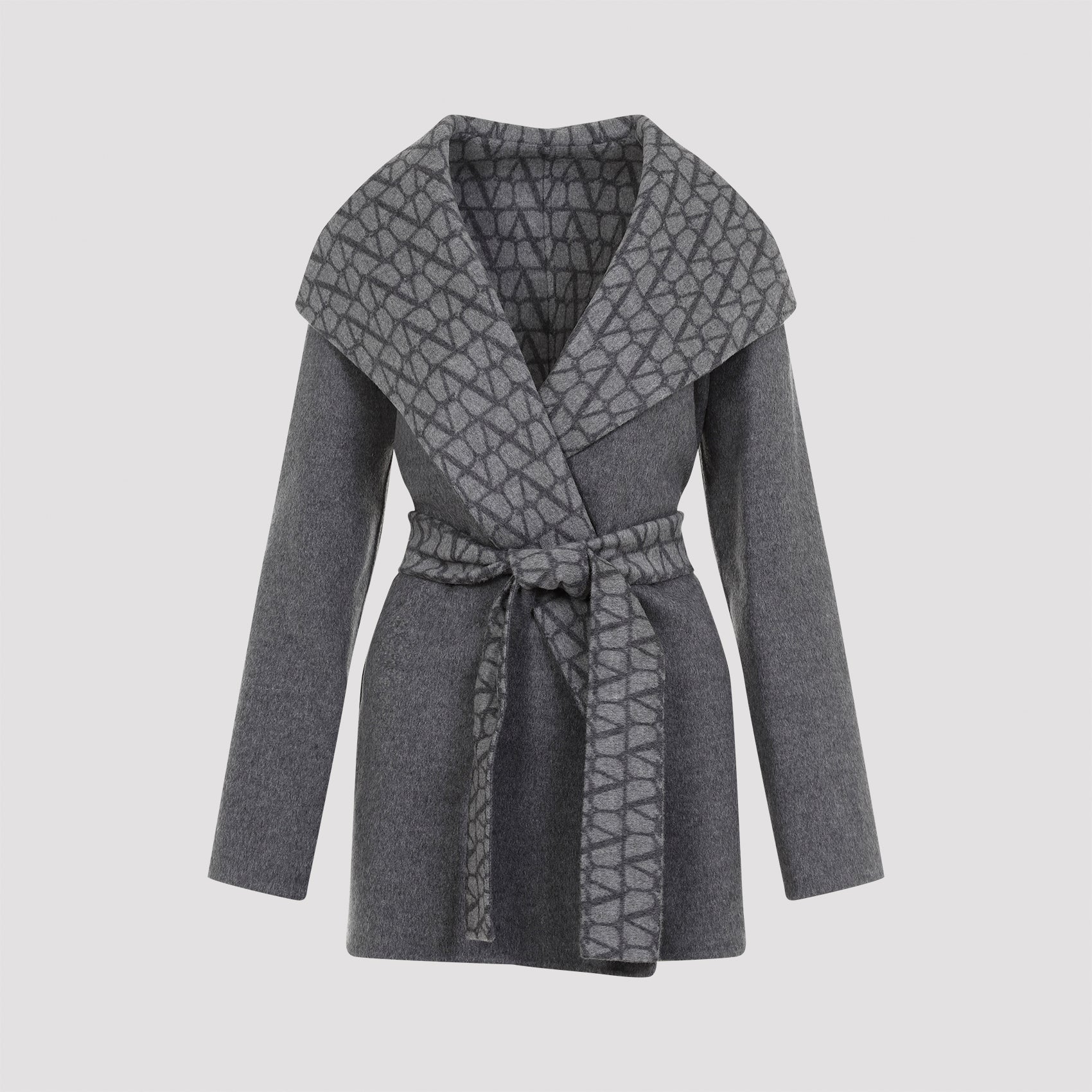 VALENTINO-OUTLET-SALE-Coats GRAU-ARCHIVIST