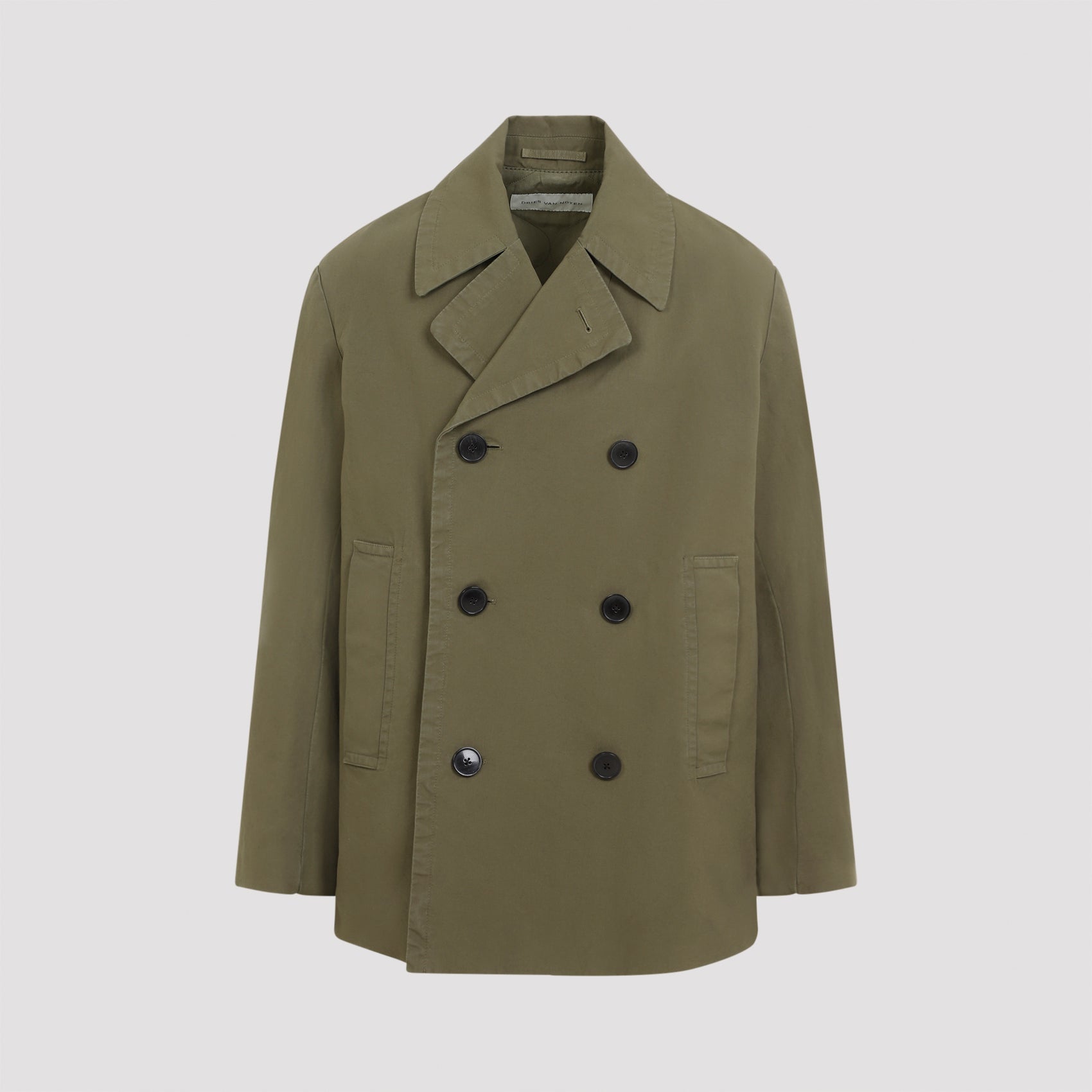 DRIES VAN NOTEN-OUTLET-SALE-Coats GRÜN-ARCHIVIST