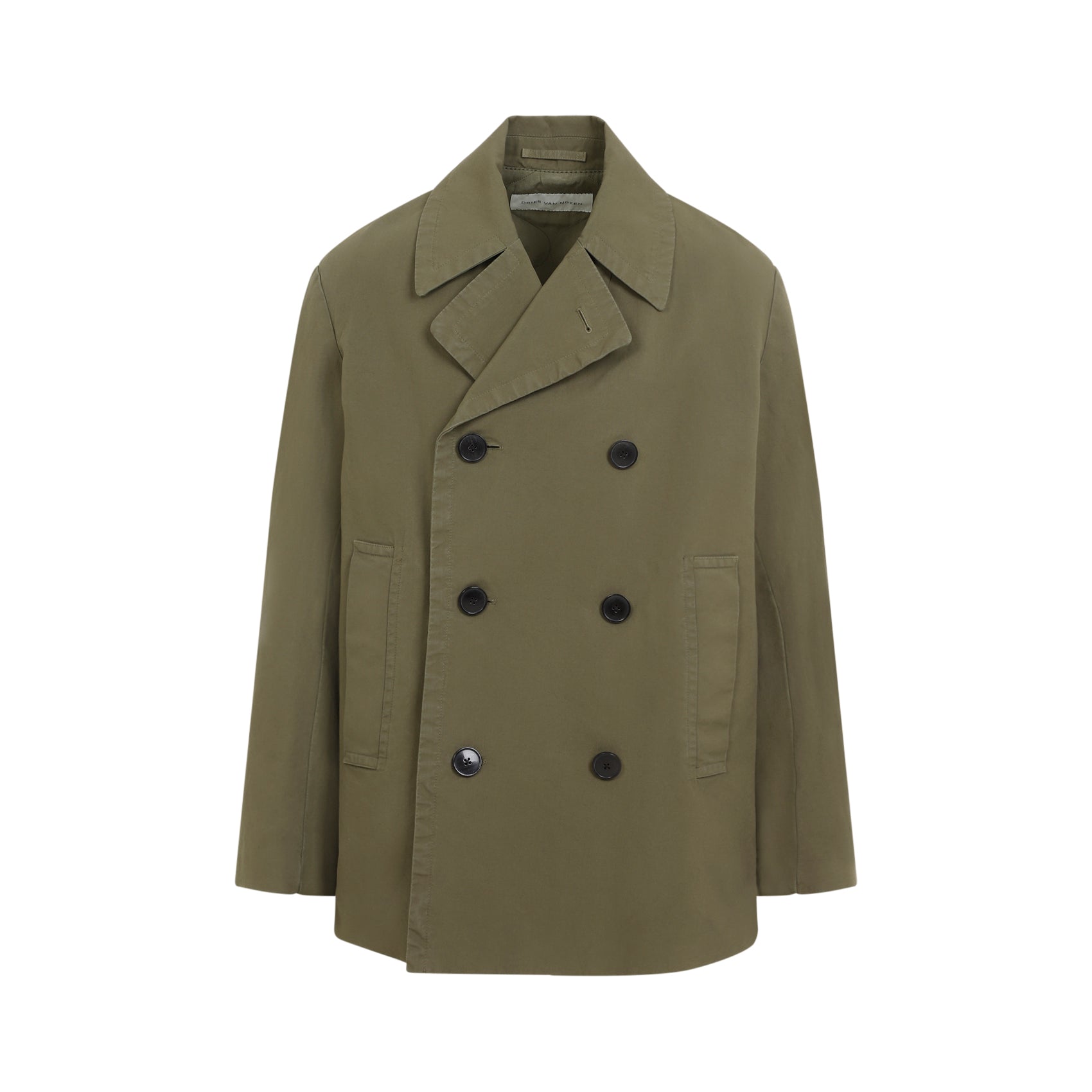 DRIES VAN NOTEN-OUTLET-SALE-Coats GRÜN-ARCHIVIST