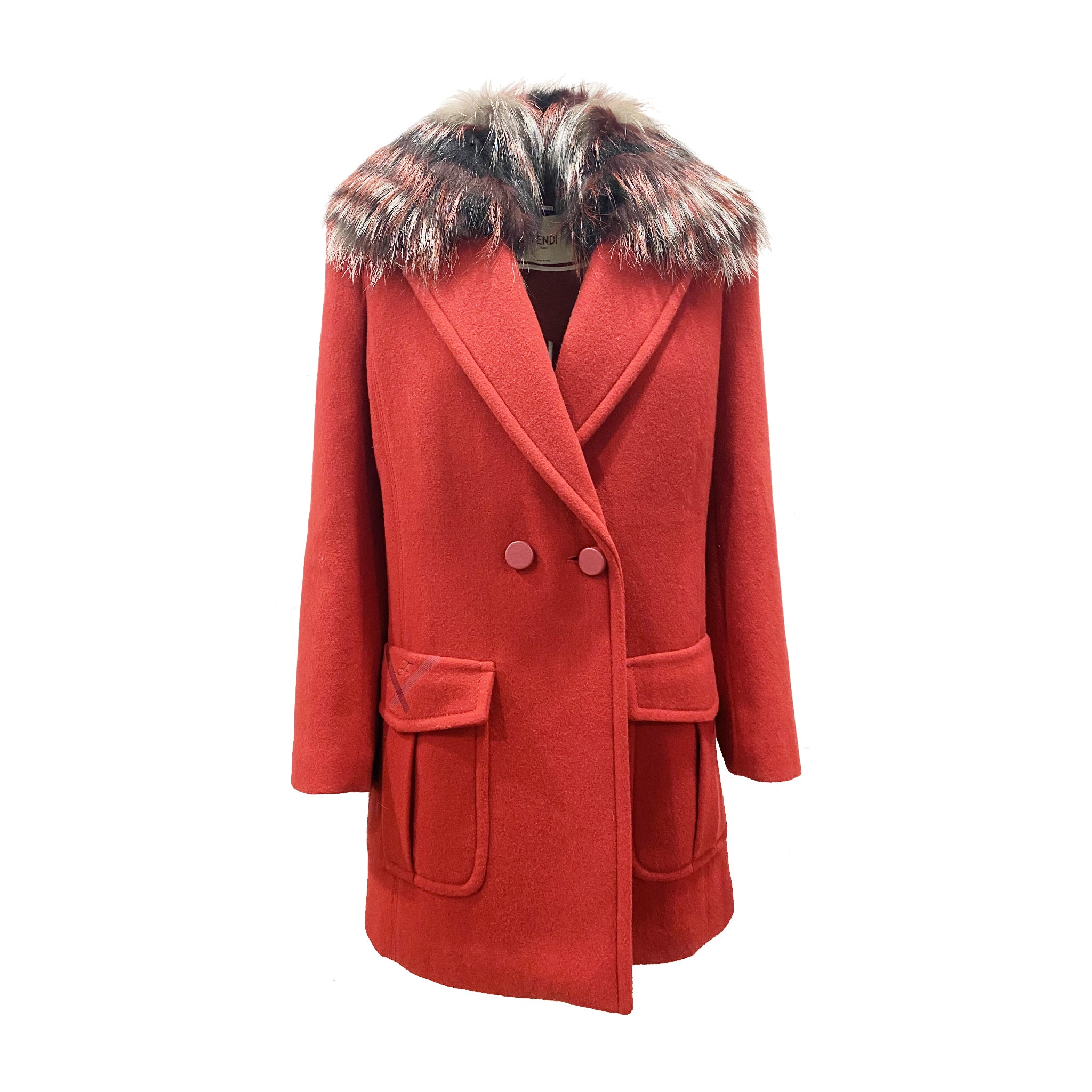 FENDI-OUTLET-SALE-Coats ROT-ARCHIVIST