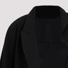 ALAÏA-OUTLET-SALE-Coats SCHWARZ-ARCHIVIST