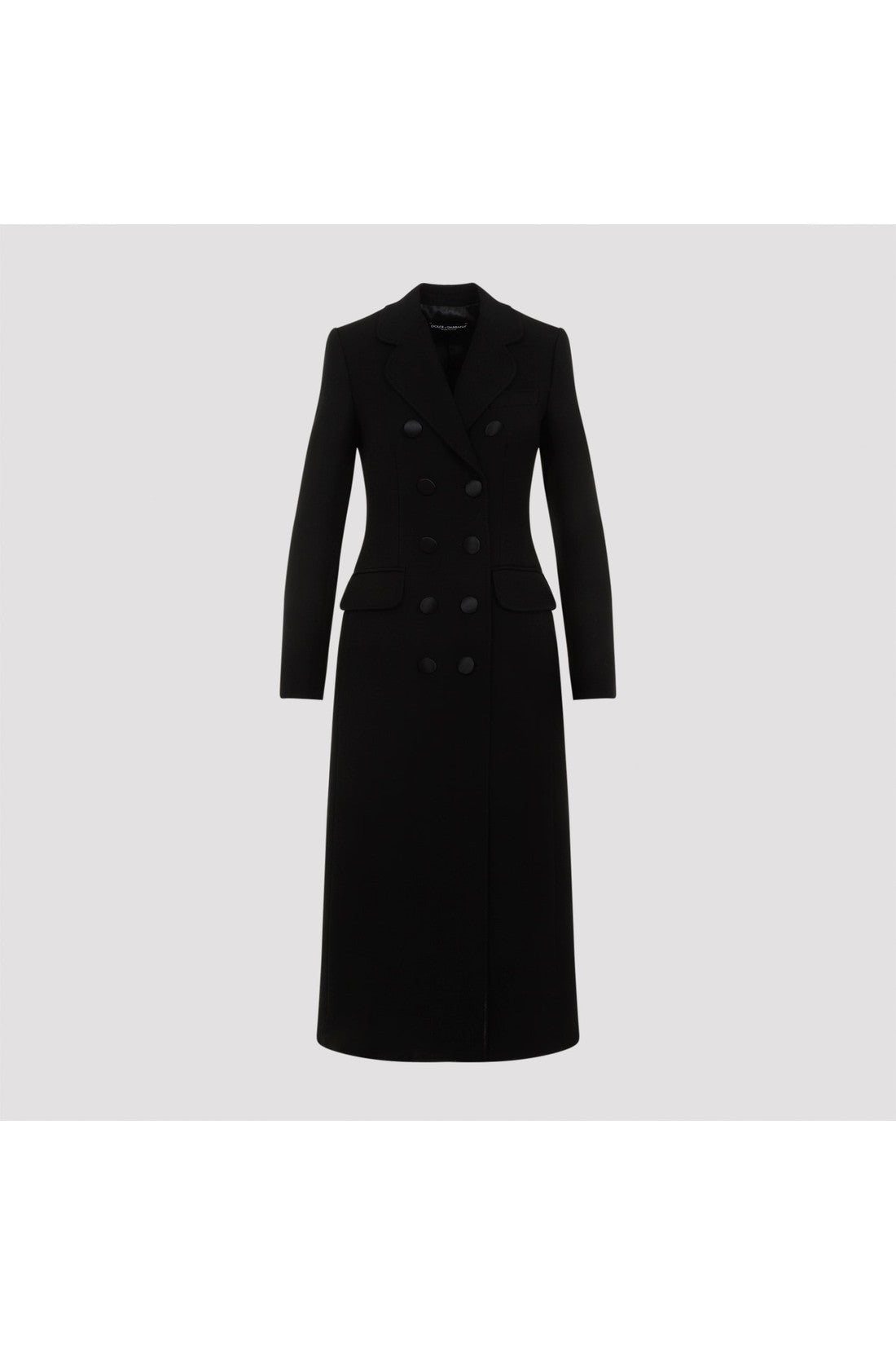 DOLCE & GABBANA-OUTLET-SALE-Coats SCHWARZ-ARCHIVIST