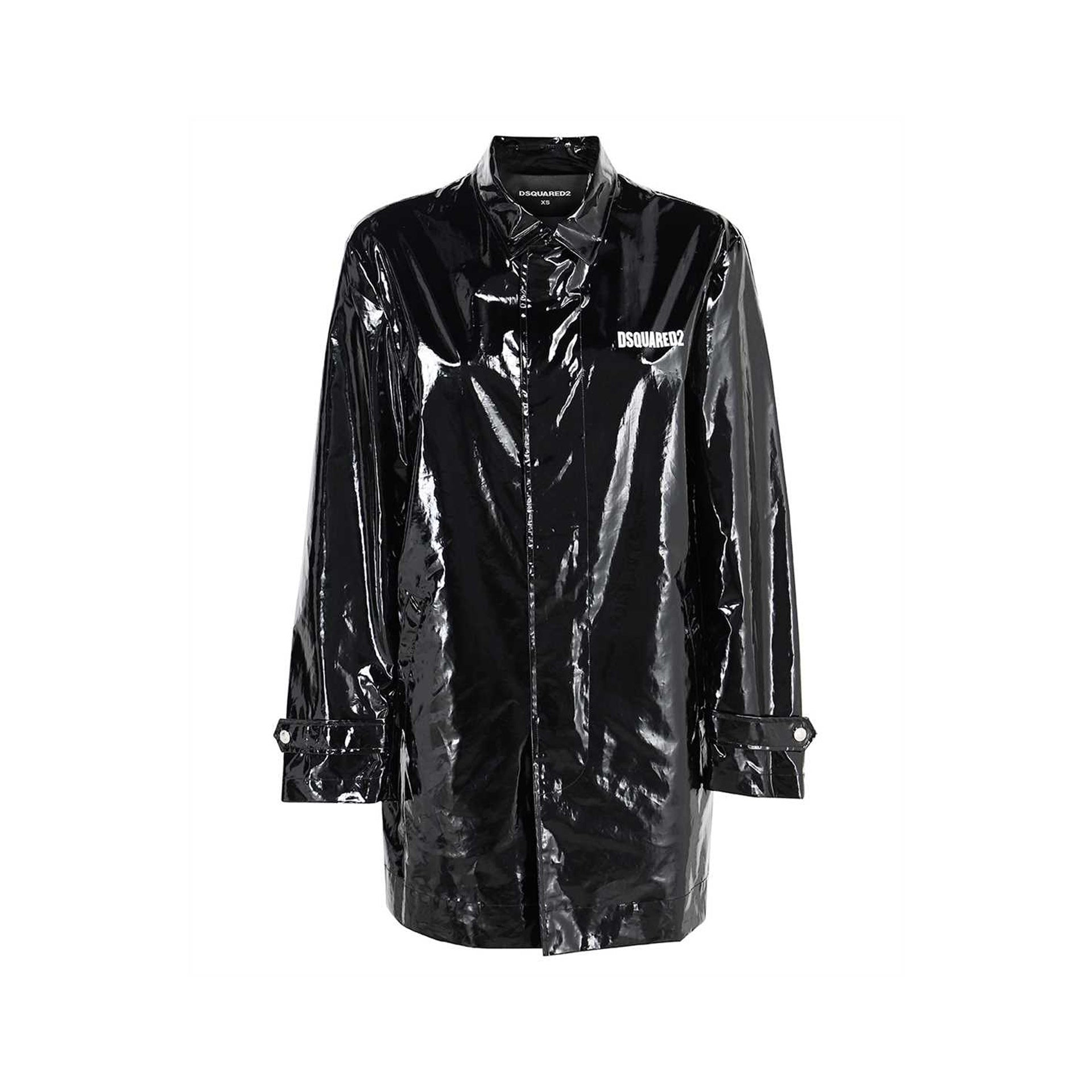 DSQUARED2-OUTLET-SALE-Coats SCHWARZ-ARCHIVIST