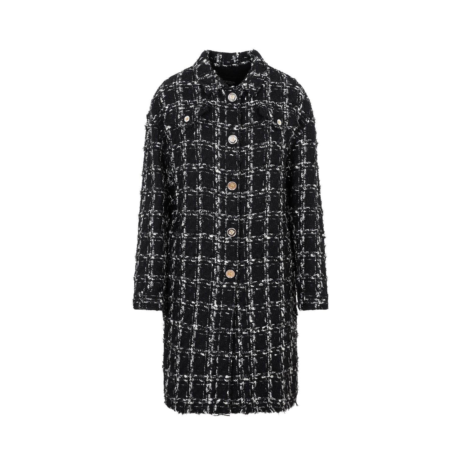 GIAMBATTISTA VALLI-OUTLET-SALE-Coats SCHWARZ-ARCHIVIST