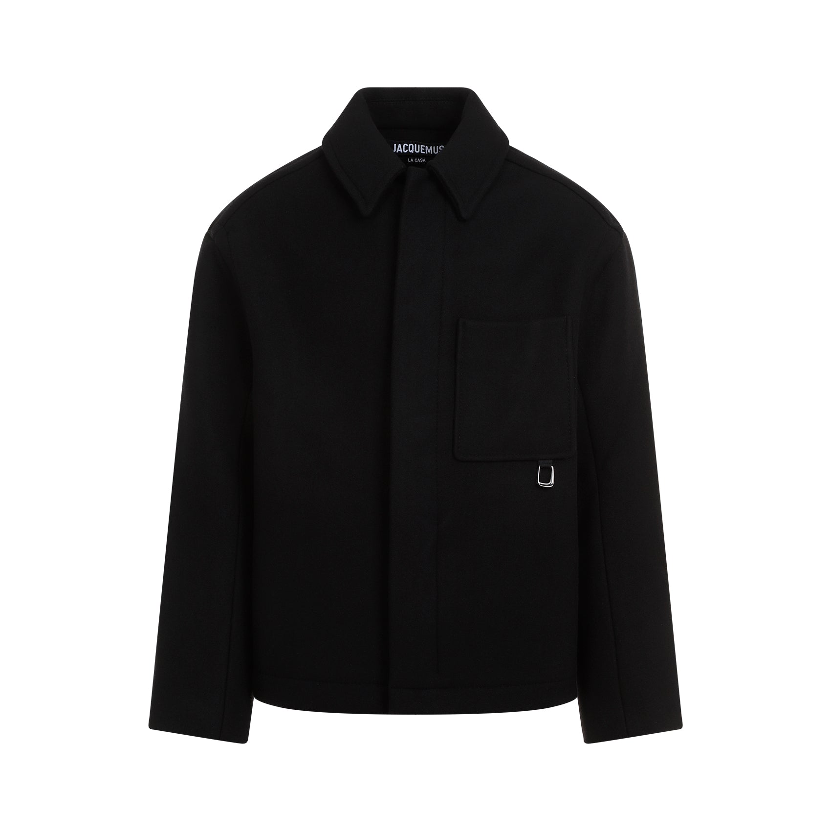 JACQUEMUS-OUTLET-SALE-Coats SCHWARZ-ARCHIVIST