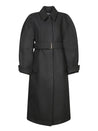 JACQUEMUS-OUTLET-SALE-Coats SCHWARZ-ARCHIVIST