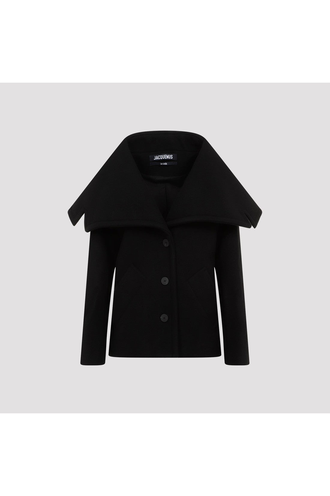 Jacquemus-OUTLET-SALE-Coats SCHWARZ-ARCHIVIST