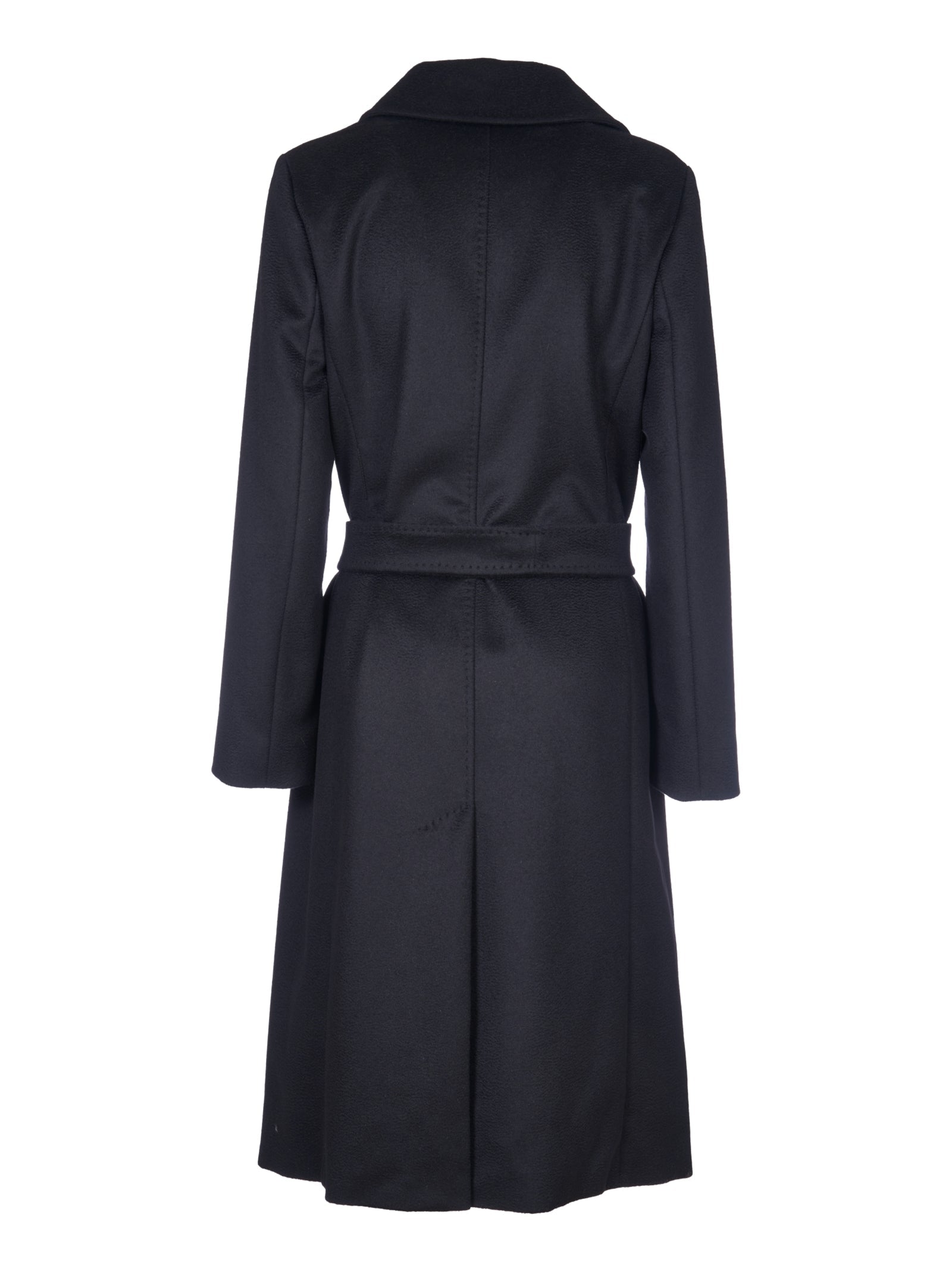 MAX MARA STUDIO-OUTLET-SALE-Coats SCHWARZ-ARCHIVIST