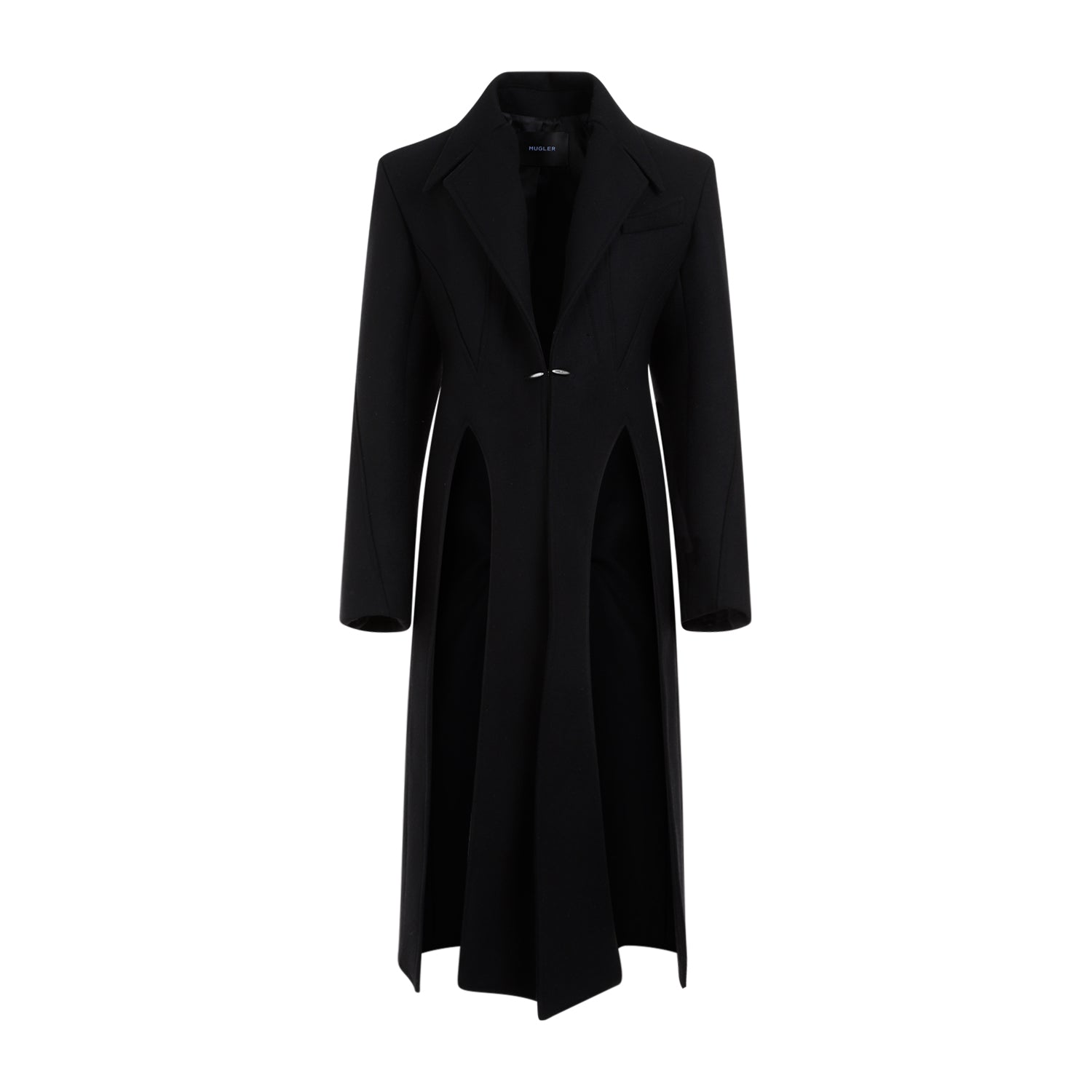 MUGLER-OUTLET-SALE-Coats SCHWARZ-ARCHIVIST